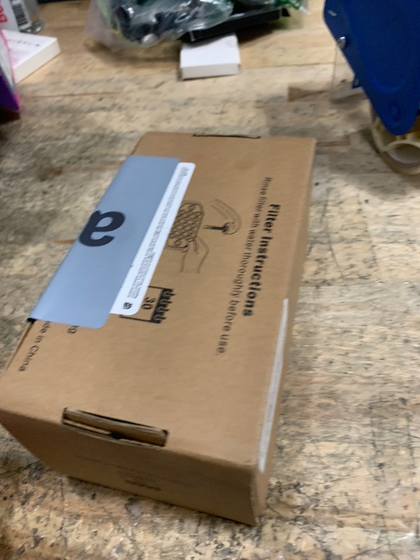 Photo 1 of 24 Pcs Cat Water Fountain Filters,12 Pack Cat Water Fountain Replacement Filters & 12 Pack Pre-Filter Sponges,Fountain Filter Replacement for Rellaty and Neareal 108oz/3.2L Pet Stainless Fountain