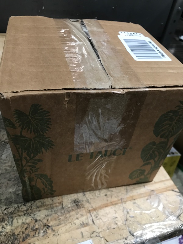 Photo 1 of ***MISSING PARTS***
LE TAUCI Ceramic Plant Pots, 5.1 + 6.4 Inch Footed Pots for Plants, Modern Flower Pots for Home and Office, Indoor Planters with Drainage, Reactive Glaze White