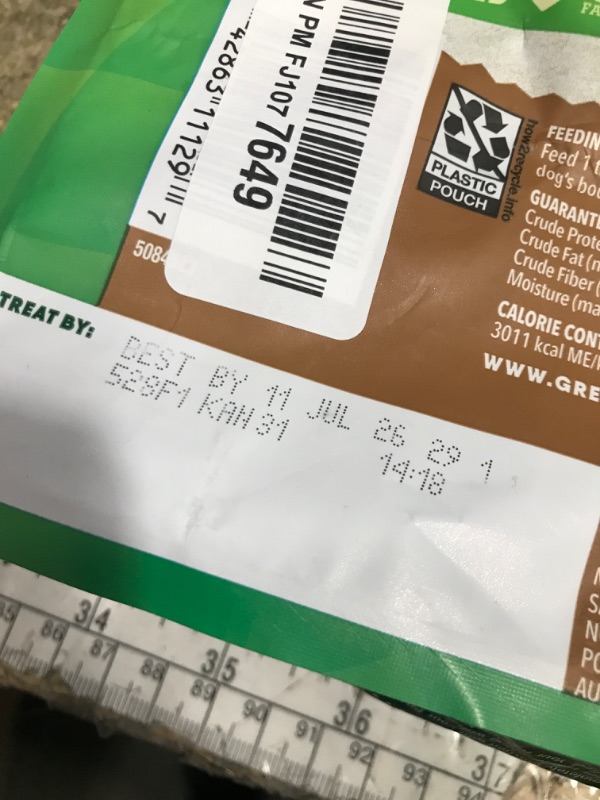 Photo 1 of **EXP: JUL,11,26**Greenies Pill Pockets for Dogs Large Size, Soft Dog Treats, with Real Peanut Butter, 15.8 oz. Pouch (60 Treats)