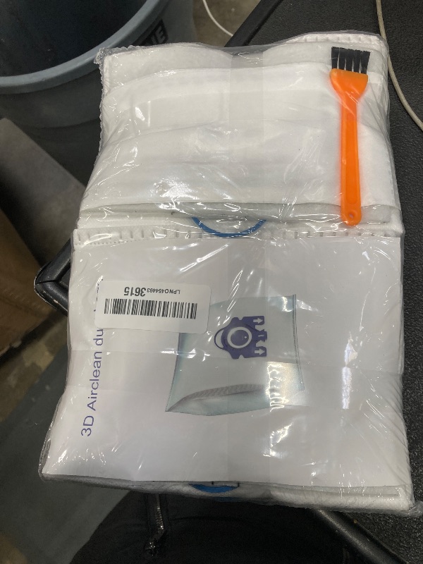 Photo 1 of 12 Pack 3D Dust Bags, Compatible with Miele GN Vacuum Bags, Replacement for Miele Classic C1 Complete C1, C2, C3, S400i S600 S2 S5 S8 Series, with 4 MP Filters, 4 AC Filters