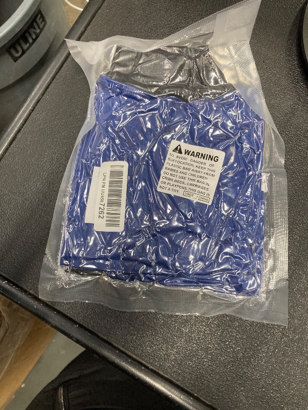 Photo 1 of Adult Plastic Diaper Covers Waterproof, Leakproof Rubber Incontinence Pants Washable, High Waist Women Underwear Overnight (Blue, Large)