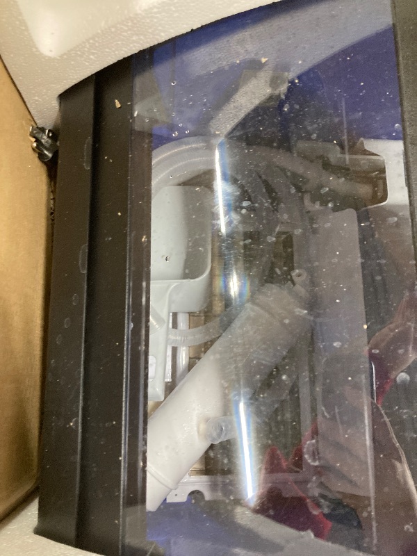 Photo 1 of ?150LBS/24H + 55 Ice Cubes/10-15 Mins? Commercial Ice Maker - 50LBS Storage, Stainless Steel, Self-Cleaning for Home Bar Outdoor