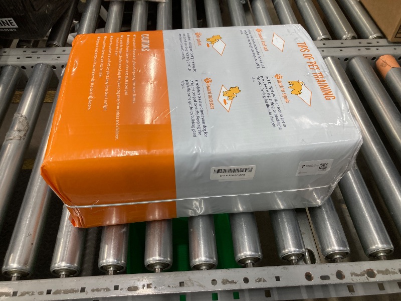 Photo 1 of 100-Pack X-Larg Puppy Pads - 34" x 28" Extra Large Pee Pads for Dogs with 6-Layer Leakproof Protection, Quick-Dry and Disposable Dog Pads with High Absorbency for Easy Potty Training