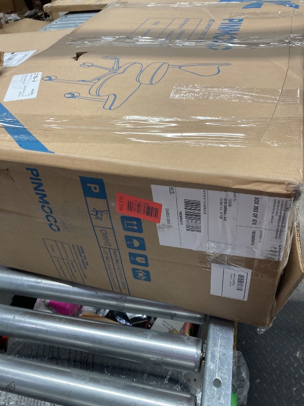 Photo 1 of ***Parts only***
Pinmoco Ergonomic Criss Cross Chair with Wheels, Swivel Armless Sherpa Office Chair, Wide Seat Vanity Chair, Off-White