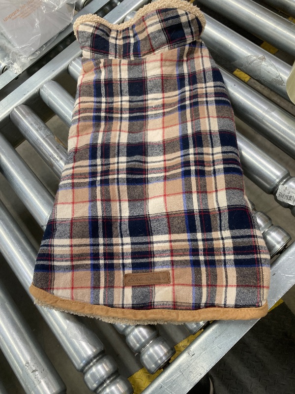 Photo 1 of ***USED*** Eddie Bauer Dog Jacket for Medium Dogs, Adjustable Durable Doggie Winter Coat Warm Cozy Puppy Cold Weather Apparel from Small to Medium Breed, Brown Size Medium