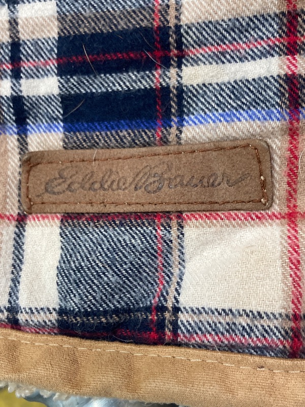 Photo 1 of ***USED*** Eddie Bauer Dog Jacket for Medium Dogs, Adjustable Durable Doggie Winter Coat Warm Cozy Puppy Cold Weather Apparel from Small to Medium Breed, Brown Size Medium