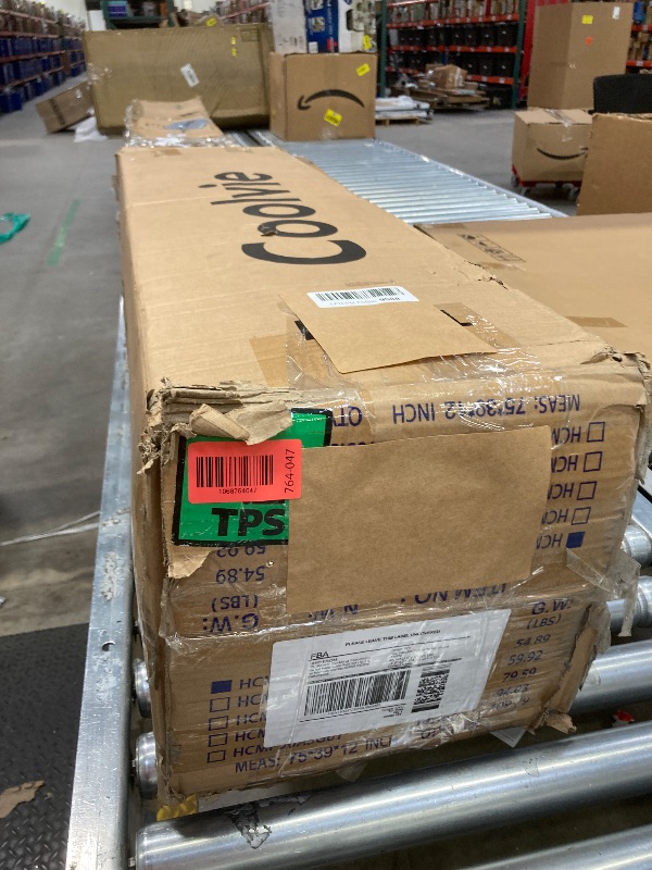 Photo 1 of 12 Inch  Mattress Twin Size, Medium for Extra Back Support & Pressure Relief, Hotel Collection with CertiPUR-US Certified Foam and Individually Wrapped Coils, Cooling Breathable Bed in a Box