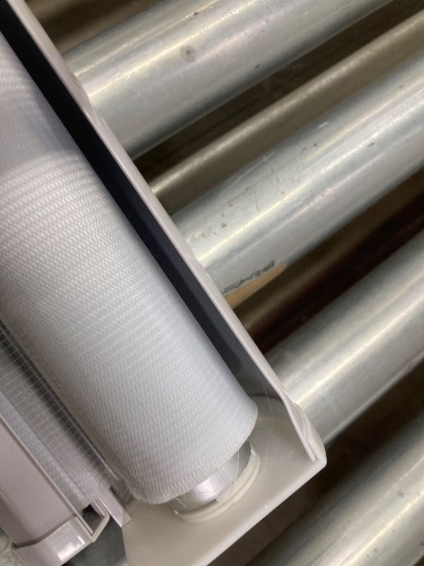 Photo 1 of ***MISSING HARDWARE***ShadesU Cordless Zebra Blinds – Light Filtering Dual-Layer Window Shades for Privacy (White Color) (Maximum Height 72") (Width 34")***MISSING HARDWARE***