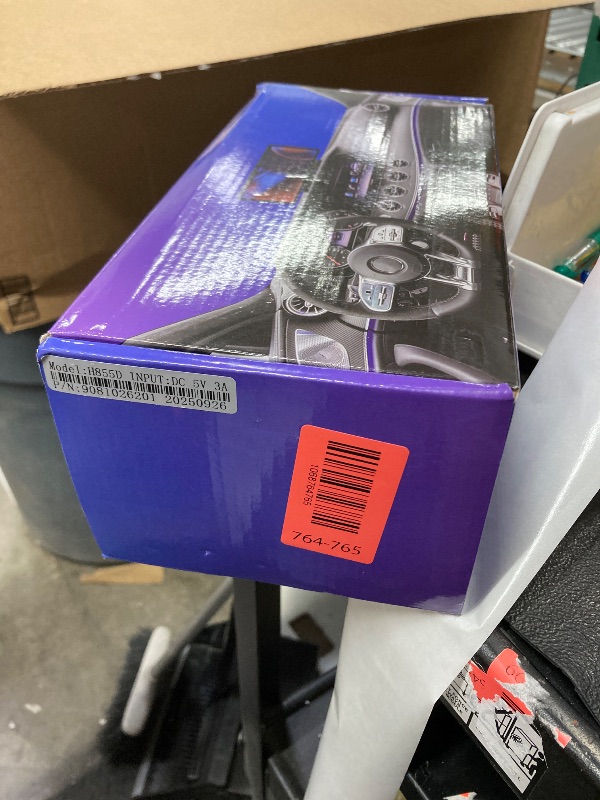 Photo 1 of 10.26" Portable Carplay Screen for Car, 4K HD Car Stereo Touch Screen with Apple CarPlay and Android Auto, 4K Dash Cam, 1080P Backup Camera, Mirror Link, Voice Control, Bluetooth, GPS, AUX/FM