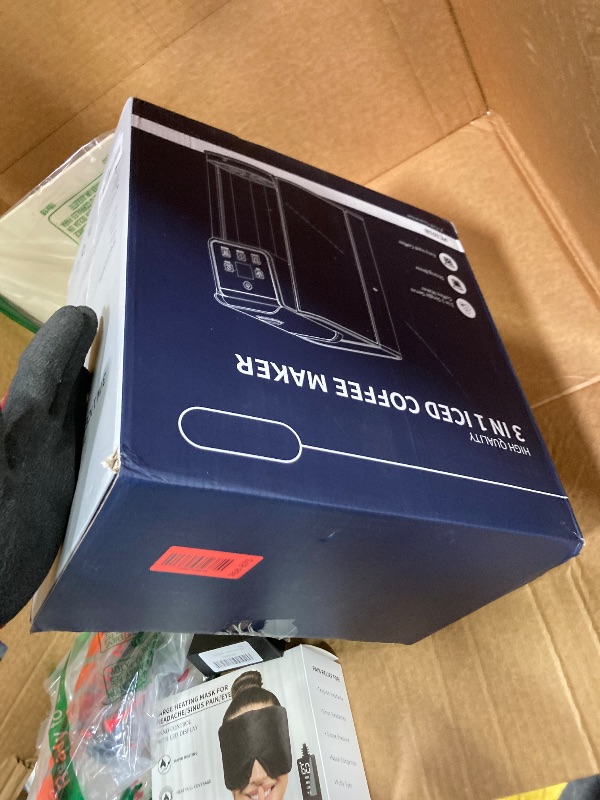 Photo 1 of **MISSING KCUP AND GROUND HOLDER ASSEMBLY**KIDISLE Hot & Iced Coffee Maker with Bold Setting, Single Serve Coffee Maker for K Cup and Grounds, 6-14 Oz Brew Sizes, 50 Oz Removable Water Tank, One Cup Coffee Machine with Reusable Filter, Black