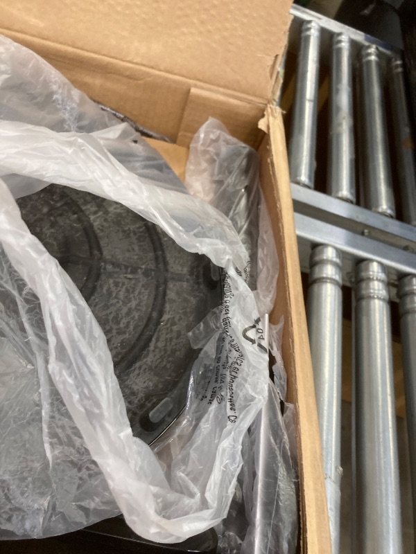 Photo 1 of ***The color is black****
+Amazon Basics 16" DC Motor Standing Floor Fan, 12 Speed with Remote, 3 Breeze Modes, Dual-Layered Blades (10 Blades), Timer, Energy Efficiency and Quiet DC Motor (28W), White