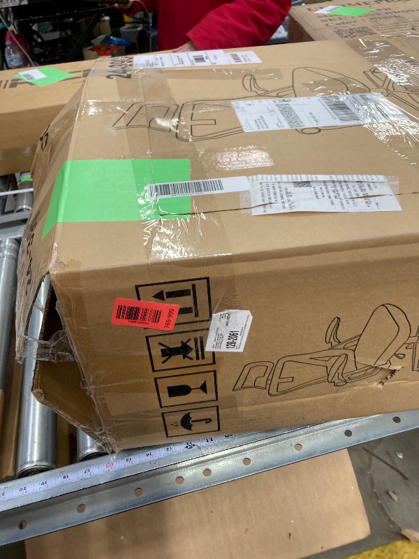 Photo 1 of ***Parts only***

COOLHUT Ergonomic Office Chair, High Back Mesh Office Desk Chair with Headrest 500LBS, Executive Office Chair with Adjustable Aremrest, Home Office Swivel Desk Chair for Home Office, Light Gray
