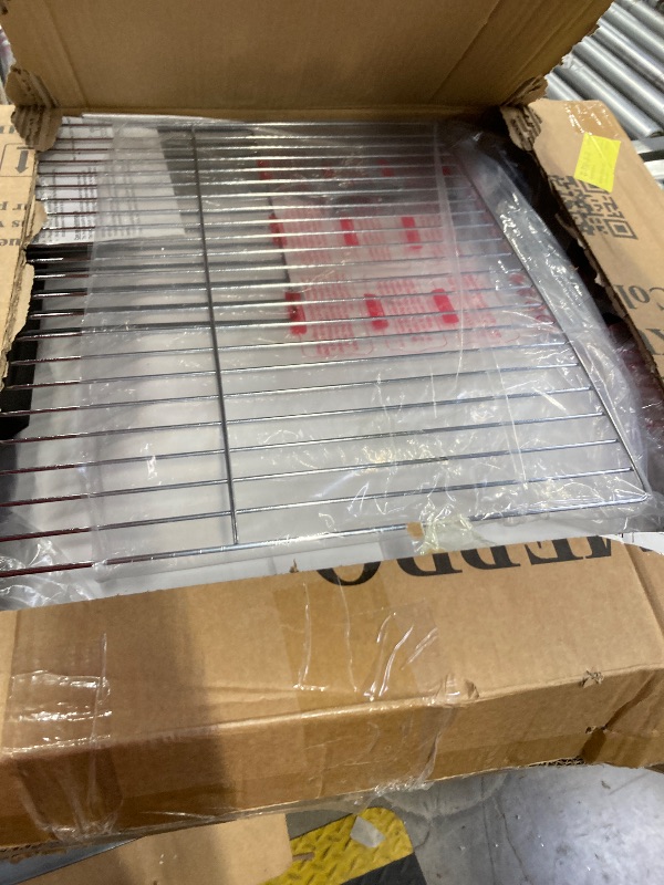 Photo 1 of ***Parts only***

Fire Pits for Outside, 32" Wood Burning Fire Pit Tables with Screen Lid, Poker, BBQ Net, Ice Tray, Food Clip and Cover, Backyard Patio Garden Outdoor Fire Pit/Ice Pit/BBQ Fire Pit, Black
