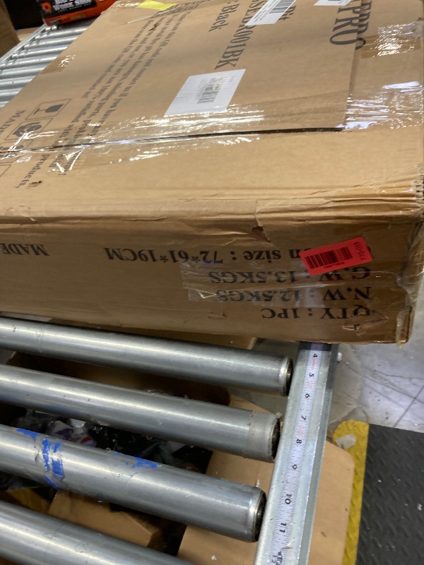 Photo 1 of ***Parts only***

Fire Pits for Outside, 32" Wood Burning Fire Pit Tables with Screen Lid, Poker, BBQ Net, Ice Tray, Food Clip and Cover, Backyard Patio Garden Outdoor Fire Pit/Ice Pit/BBQ Fire Pit, Black
