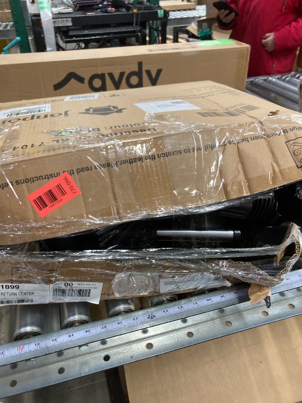 Photo 1 of ***Parts only***
JONPONY Ergonomic Office Chair, Lumbar Support, Adjustable Height with Armrests for Adults,Black