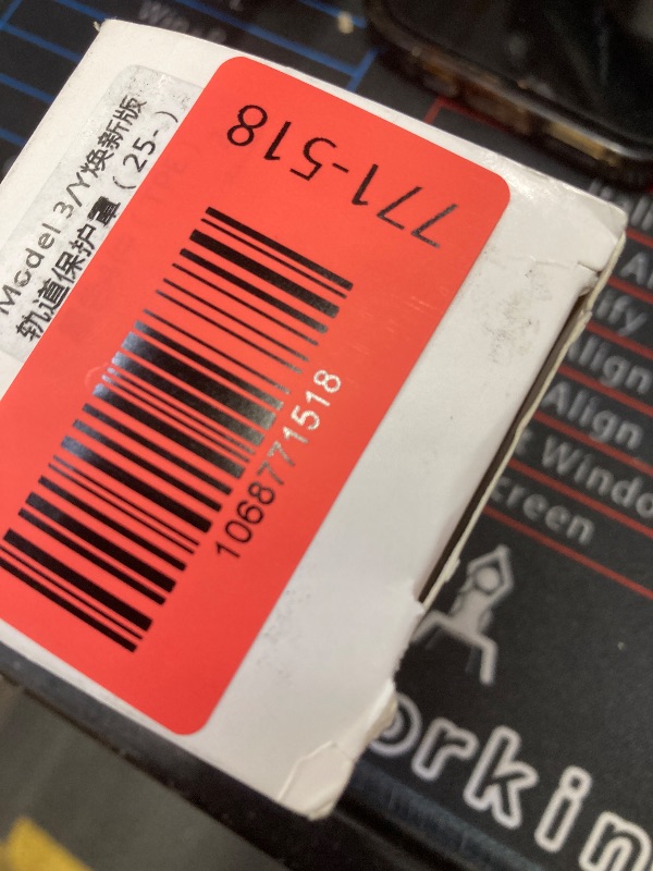 Photo 1 of ***2PCS -MISSING PIECES SELLING AS IS*** TUSKETY Accessories for Tesla Model Y Juniper 2025 2026, 2PCS Rear Seat Slide Rail Plug Cover for Model 3 Highland - Seat Rail Guard Suitable for US Specifications, Not Suitable for EU Specifications
