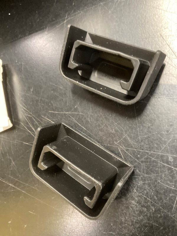 Photo 1 of ***2PCS -MISSING PIECES SELLING AS IS*** TUSKETY Accessories for Tesla Model Y Juniper 2025 2026, 2PCS Rear Seat Slide Rail Plug Cover for Model 3 Highland - Seat Rail Guard Suitable for US Specifications, Not Suitable for EU Specifications