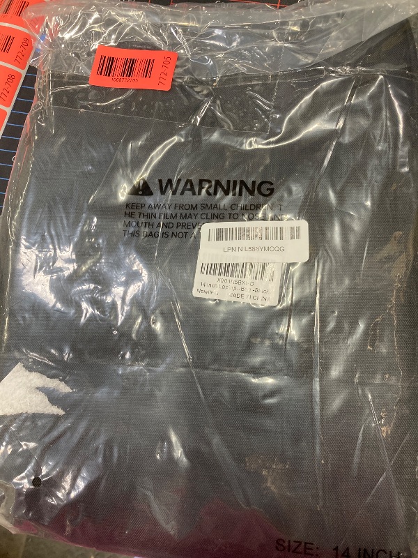 Photo 1 of 14 Inch Laptop Sleeve Case for DELL XPS 15 / Inspiron 14, HP Pavilion 14/Chromebook 14/Steam 14, Lenovo ideapad 14, ASUS Vivobook 14, Water Resistant Computer Sleeve 14 Inch Laptop Bag -Black