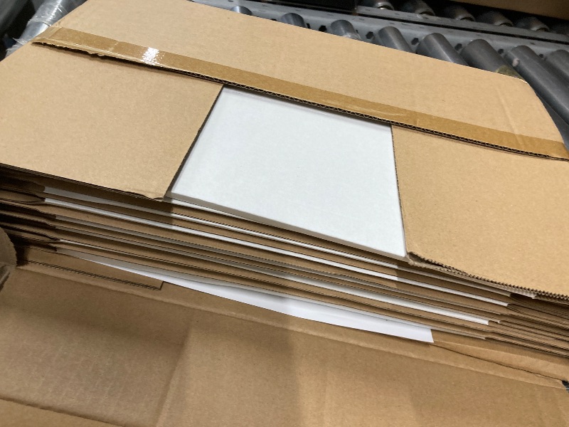 Photo 1 of 10 Pack 11"x8"x2" inch Small Shipping Boxes White Corrugated Cardboard Box for Small Business, Mailer, Shipping, and Packing