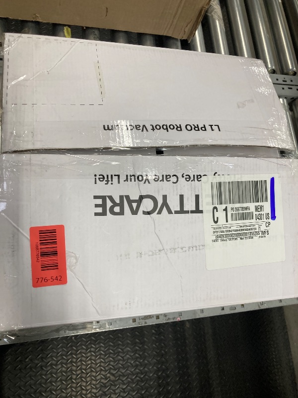 Photo 1 of ***reference**AIRROBO L50+ Robot Vacuum and Mop Cleaners Self-Empty with Ultrasonic Carpet Detection,5500Pa Suction, 75 Days Hands-Free, 180min Long Runtime with Smart Control
