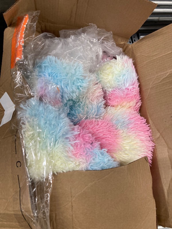 Photo 1 of ***USED****Kimpets Dog Calming Beds for Small Medium Large Dogs - Round Donut Washable Puppy Dog Bed, Anti-Slip Faux Fur Fluffy Donut Cuddle Anxiety Cat Pet Bed(36'' Color)