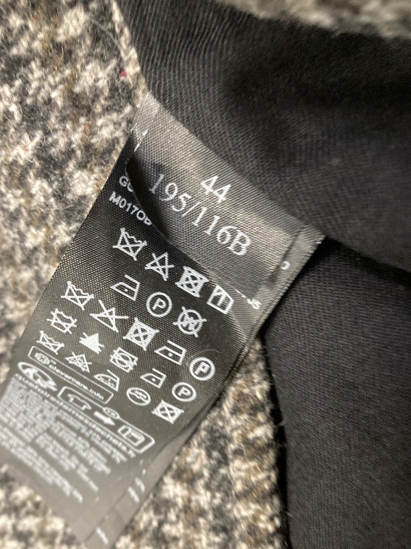 Photo 1 of ***PEOPLE SAY FIT IS NOT RIGHT*PLZ READ ENTIRE DESCRIPTION FOR MORE INFO***AllSaints Men's Goodman Coat, Multi Grey/Brown Size 44***ACROSS THE BACK FROM SLEEVE SEAM TO SLEEVE SEAM IS 19" *SLEEVE LENGTH   MEASURES 26" ***