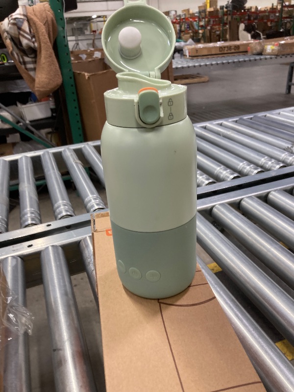 Photo 1 of ***DAMAGED LID CLOSURE -SELLING AS IS*** BOLOLO Portable Water Warmer Pro for Travel, Detachable Design for Easily Clean, Portable Bottle Warmer with Fast Heating, 17.5 Ounces and Large Battery