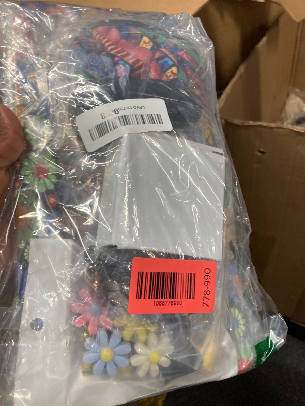 Photo 1 of 11 Pcs Mandala Car Accessories Set, Mandala Steering Wheel Cover Ceramic Cup Mats Flower Air Vent Clip Handmade Crystal Car Hanging Ornaments License Plate Cover for Women Decor