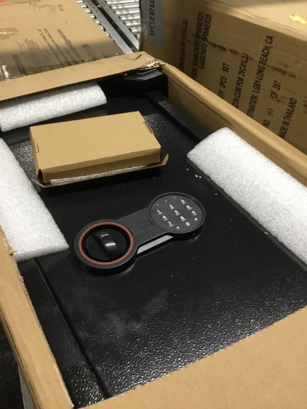 Photo 1 of [27.6" Tall] Extra Large Safe Box for Home Use, Digital Home Safes with Programmable Keypad, Spare Keys and Alarm System, Anti-theft Security Safes for Documents Money Valuables