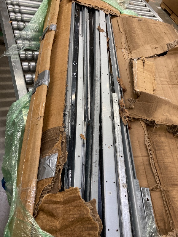 Photo 1 of 12X10FT Metal Outdoor Storage Shed - Galvanized Steel Waterproof Garden Shed with Lockable Doors & Vents, All-Weather Utility Tool Shed for Lawn Mower, Bike