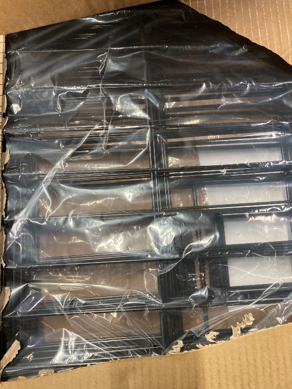 Photo 1 of 12 Panel No Dig Decorative Garden Fence with Gate - 42in H x 25.55ft L, Tall Animal Barrier for Dogs Rabbits, Rustproof Metal Wire Panels for Yard, Patio, and Outdoor Border Use