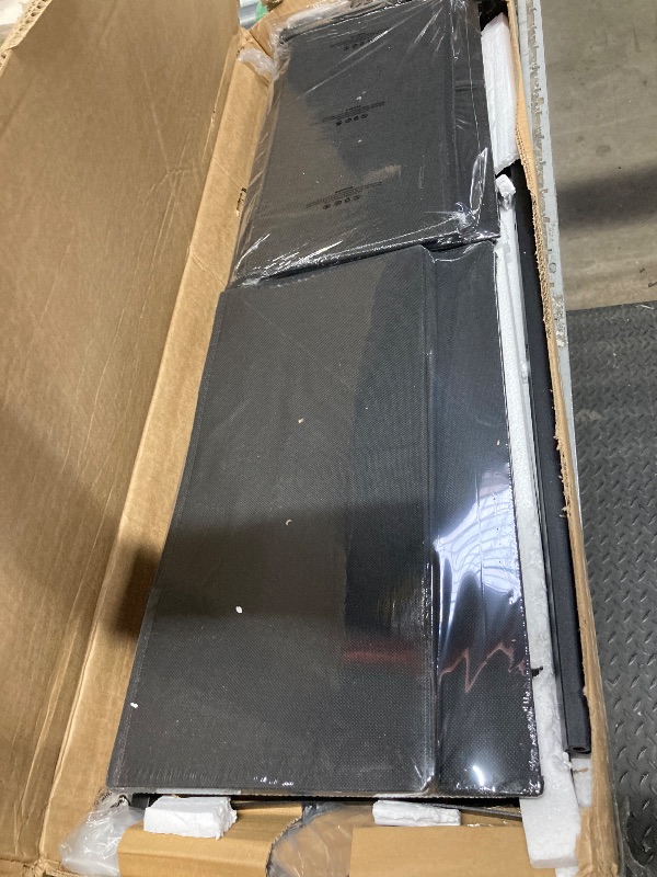 Photo 1 of ****Missing parts, broken levers**ZUNMOS 9 Drawer Fabric Dresser for Bedroom, Chest of Drawer Organizer Storage Cabinet for Closet, Entryway, Black*FOR ONE PIECE ONLY***