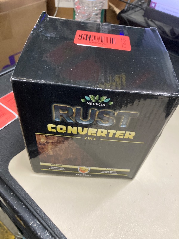 Photo 1 of , 35 Floz Black Rust Inhibitor Paint for Metal, Ultra Automotive Rust Reformer & Seal, Long-Lasting Rust Preventative Coating, Heat Resistance