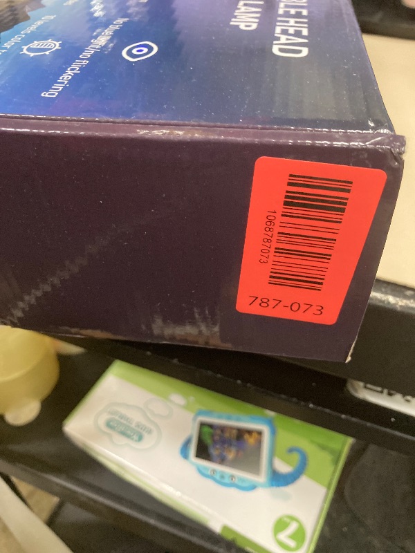 Photo 1 of ***PARTS ONLY -NON-FUNCTIONAL -SELLING AS IS *** talkhigh Supper Bright Clamp-On Gooseneck Desk Lamp LED Study Light with Flexible Arms, 5 Brightness & 4 Color Modes for Home Office/Reading/Gift