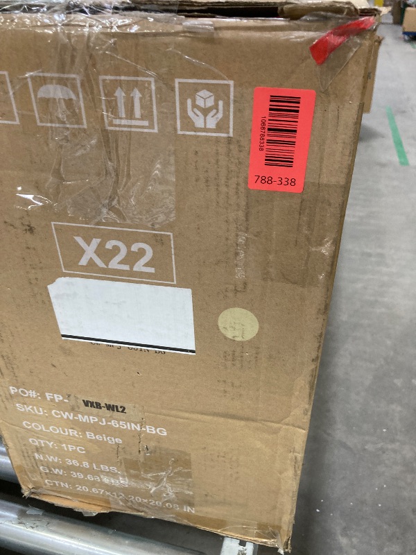Photo 1 of ***MISSING PIECES -SELLING AS PARTS ONLY*** EDX 75" Cat Tree Tower for Indoor Cats, Multi-Level Durable Cat Climbing Tower, Large Pet House with Natural Sisal Scratching Post, Cozy Condo, Extended Platform, Kitten Toy and Hammock, BeigeBOX RIPPED/TORN***
