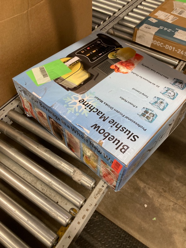 Photo 1 of **PARTS ONLY***Bluebow Slushie Machine for Home, 88oz Vessel Slush Maker with 6 Presets, No Ice Needed, Frozen Drink Maker for Smoothie, Frappe, Milkshakes and More