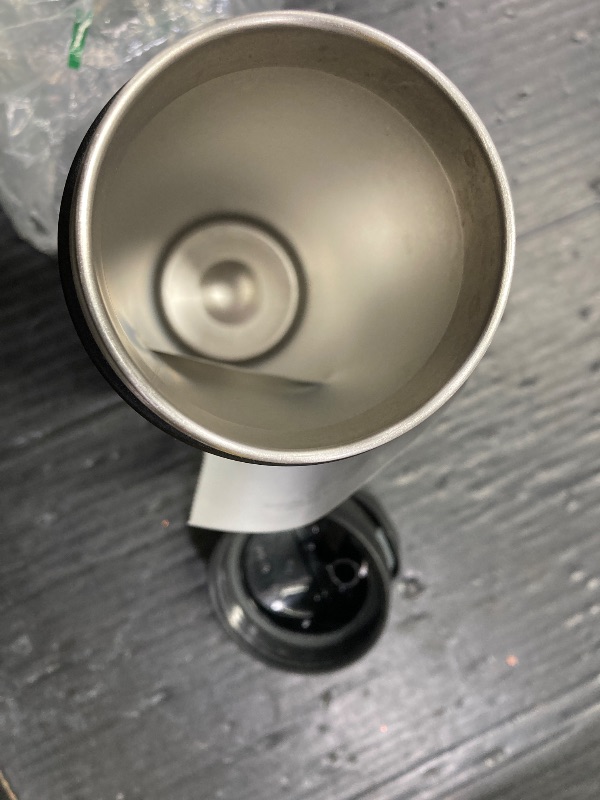 Photo 1 of ***MAJOR DENT AS PICTURED*MISSING STRAW***Owala FreeSip Insulated Stainless Steel Water Bottle with Straw, BPA-Free Sports Water Bottle, Great for Travel, 24 Oz, Very, Very Dark***MAJOR DENT AS PICTURED*MISSING STRAW***