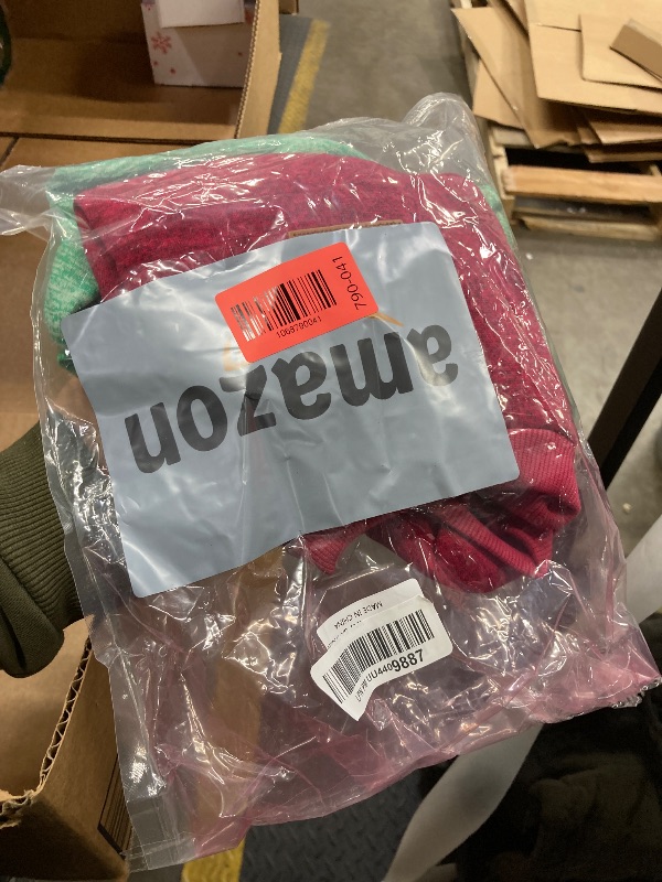 Photo 1 of 2 Pcs Dog Sweaters for Small Dogs Girl Boy Winter Fleece Clothes Warm Soft Dog Sweatshirt Outfit for Dogs Cats Pet Apparel