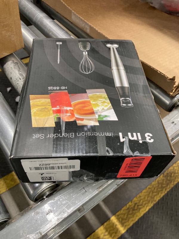 Photo 1 of **it doesn’t work*Immersion Blender Handheld 1100W 3 in 1 Corded Stick Hand Blenders for Kitchen with Trigger Speed Control, with Whisk, Milk Frother Attachemnts, Perfect Emulsifier for Soup, Smoothie, Puree
