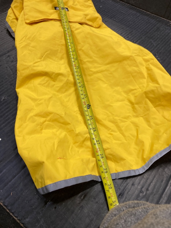 Photo 1 of ***NEEDS CLEANING***Lukovee Dog Raincoat, Adjustable Dog Rain Jacket with Clear Hooded Double Layer for Large Medium Small Dogs Puppies, Waterproof Rain Coat Poncho with Reflective Storage Pocket & Rim (Y,XL)***NEEDS CLEANING***