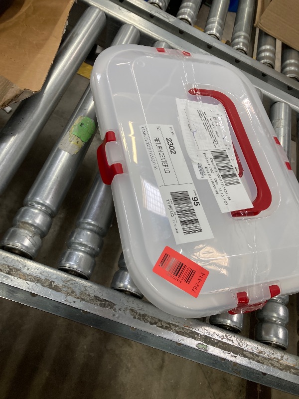 Photo 1 of  CONTAINER CADDY FOR FOOD OR ORGANIZATION***WHITE AND RED