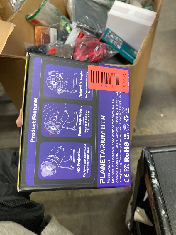 Photo 1 of [White Noise] Galaxy Projector, 28 Soothing Sounds Star Projector Sound Machine, Solar System Space Planetarium Projector Night Light, Room Decor for Ceiling Bedroom Kids Adults Sleep Trainer