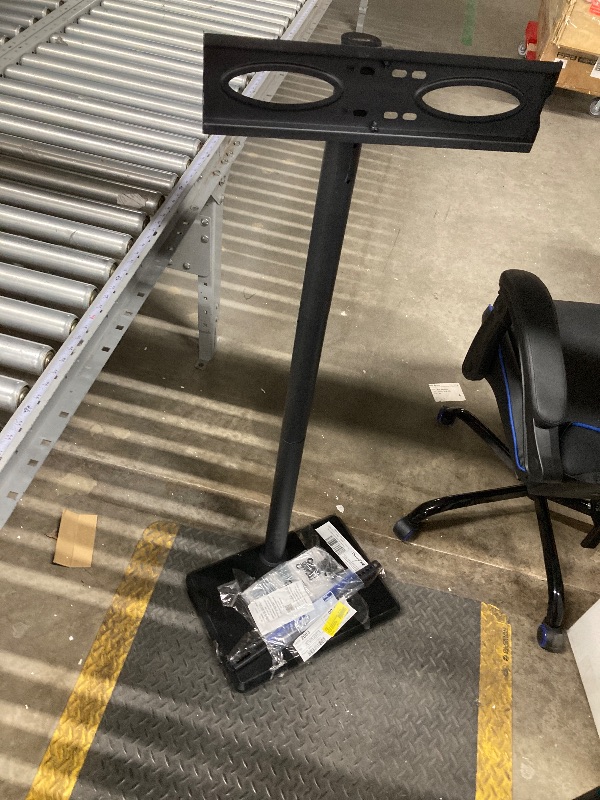 Photo 1 of ***SELLING AS IS *** TVON Universal Floor TV Stand with Mount for Most 32-60 Inch TVs up to 88lbs, Height Adjustable TV Floor Stand with Wood Base for Space Saving, Tall Floor TV Stand for Bedroom, Corner & Living Room