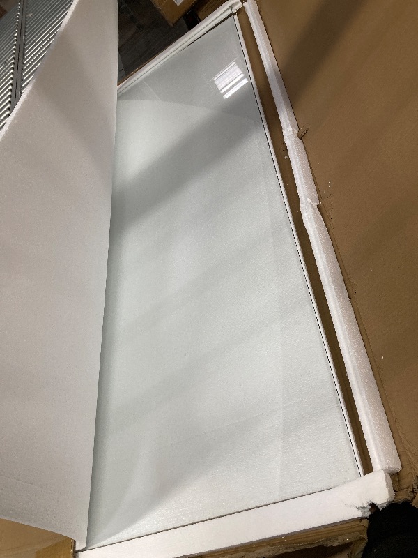 View 2 of [Tempered Glass] Glass Office Chair Mat for Carpet Heavy 57" x 42"-1/5" Thick Premium Tempered Glass Duty Hard Glass Chair Mats -for Office Chair on Carpet or Hard Floor with 4 Anti-Slip Pads
