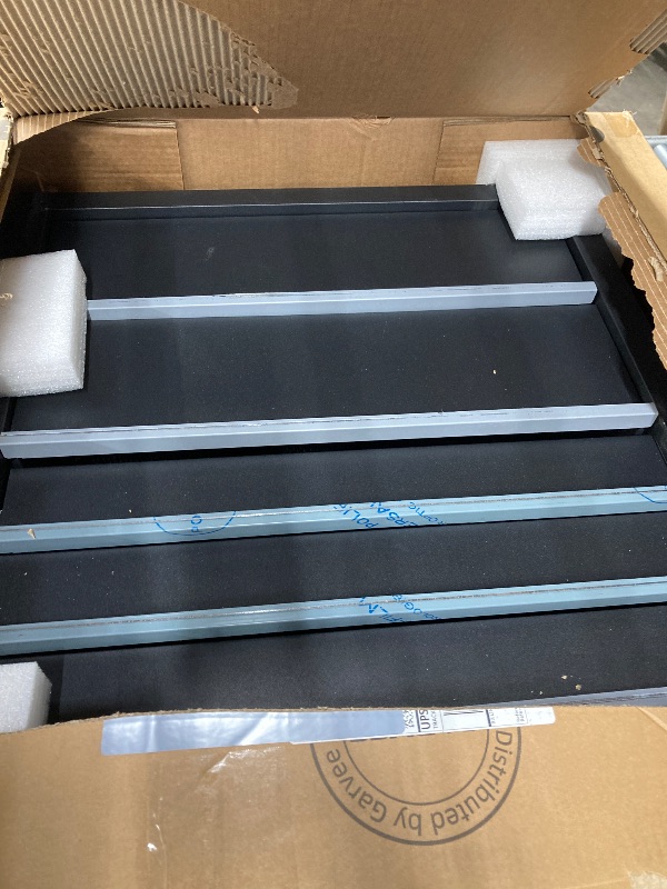 Photo 1 of **MISSING WHEELS/TOP DRAWERS WILL NOT OPEN WITH KEYS***Garvee Rolling Tool Chest, 5 Drawers Tool Storage Cabinet, Toolbox with Wheels, Portable Tool Cabinet Organizer with Locking System & Drawer Liners, Tool Storage Cart for Garage, Workshop, Black