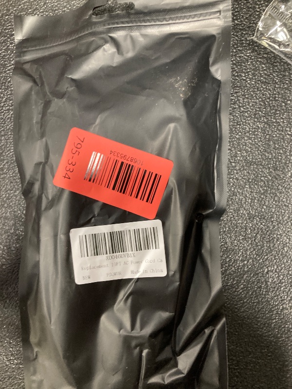 Photo 1 of 10 FT Power Cord Printer AC Power Cable 2-Prong Replacement