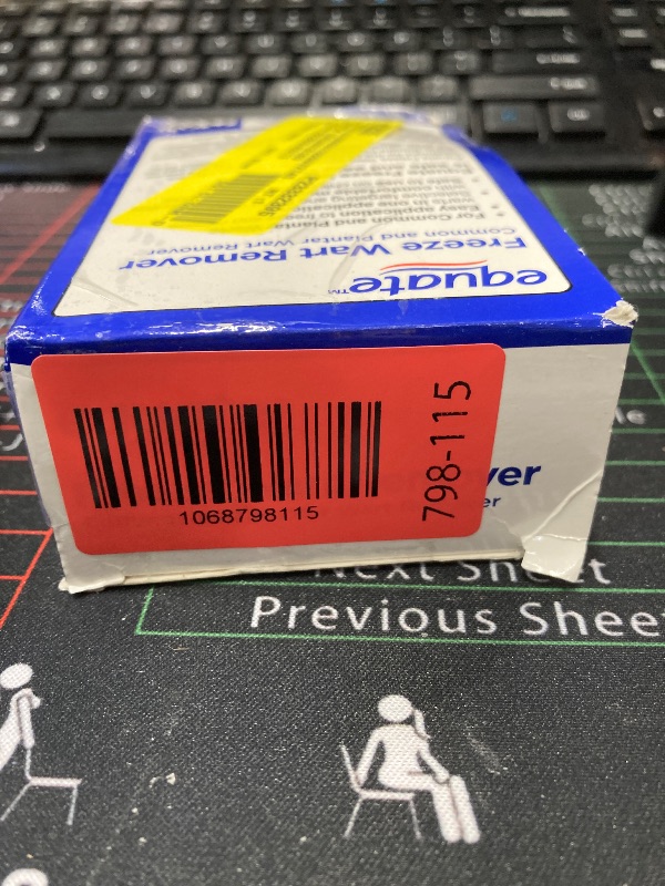 Photo 1 of (1 Ct.) Equate - Freeze Wart Remover - 18 Applications - EXP 02/2027