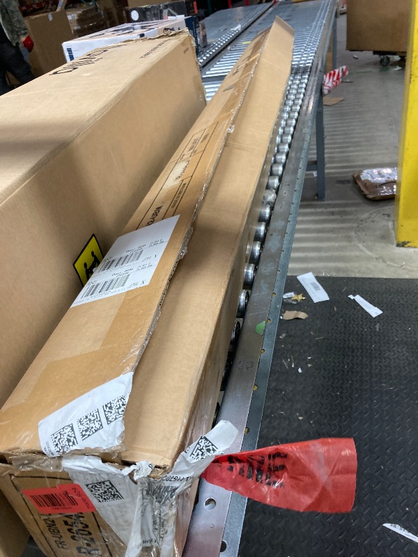 Photo 1 of *****INCOMPLETE SET/MISSING BOXES/SIDE RAILS AND SLATS ONLY****Portland Solid Wood Platform Bed with Panel Footboard and Trundle  TWIN WHITE
By
AFI Furnishings