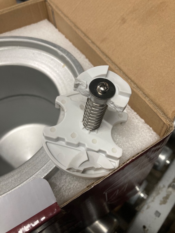 Photo 1 of ***** ONE OF THE PARTS IS BROKEN******Ice Cream Maker Attachment for KitchenAid Stand Mixer, Compatible with KitchenAid 4.5/5QT/6QT accessories and attachments, 2 Quart for kitchenaid mixer attachments Frozen Yogurt/Gelato Maker