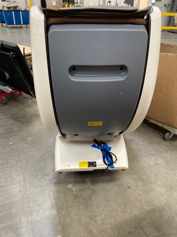 Photo 1 of ***this item has a fault code** HealthRelife 4D Massage Chair Full Body Zero Gravity Recliner - 55“ SL-Track,15 Auto Modes,11 Massage Technique,40 Airbags Massage,with Yoga Stretch,APP Control,Shiatsu Foot Massage(Coffee)